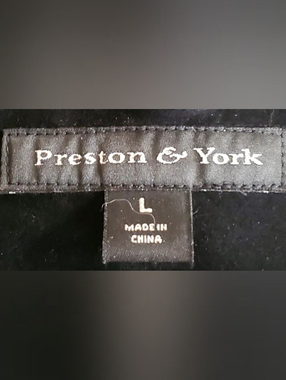 PRESTON & YORK Sz L Women's Black Lambskin & Suede Leather Zip Jacket - Picture 2 of 10